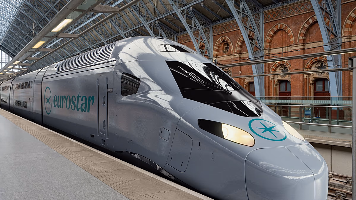 Les nouveaux trains Eurostar auront des bars à cocktails sur deux étages – mais il faudra attendre 2031