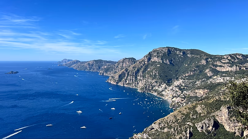 Le chemin des dieux d'Amalfi