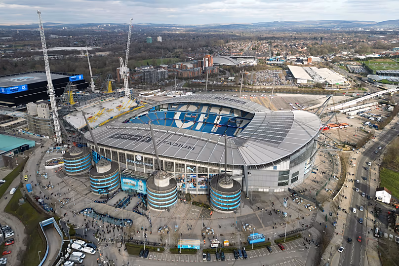 Une vue générale du stade Etihad.