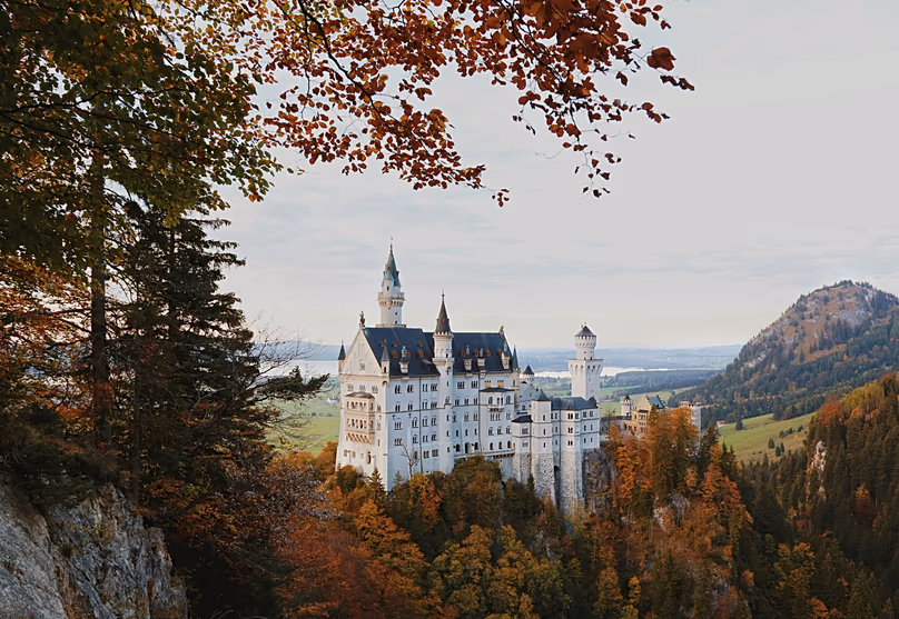 La Bavière prend tout son sens à l'automne et le château de Neuschwanstein est peut-être encore plus impressionnant que d'habitude.