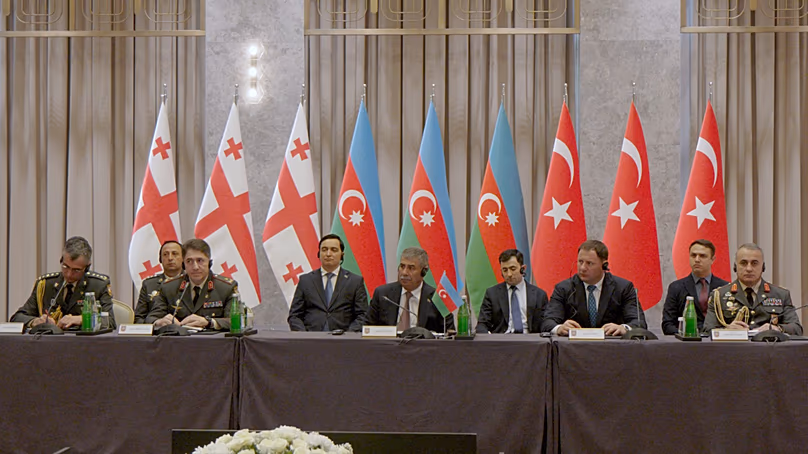 Réunion trilatérale des ministres de la Défense de l'Azerbaïdjan, de la Géorgie et de la Turquie