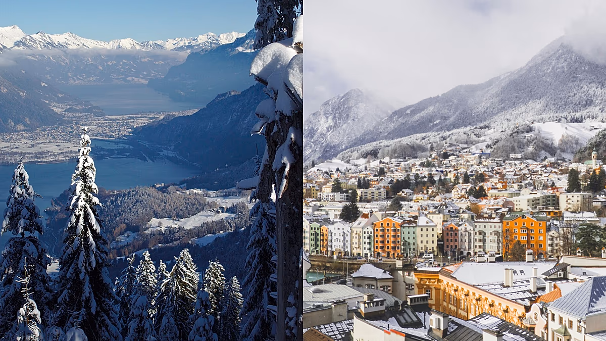 Interlaken vs Innsbruck : comparaison des hauts lieux du voyage d'aventure en Europe pour des vacances d'hiver