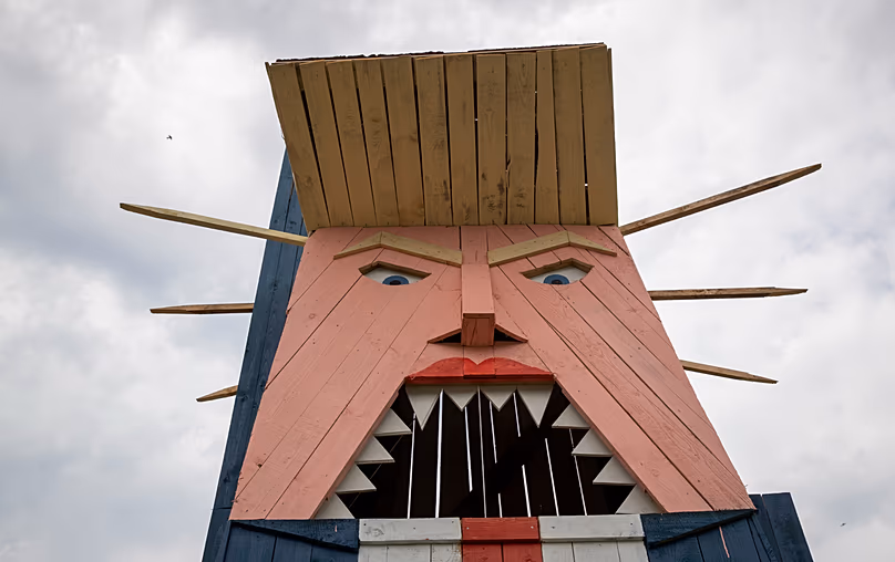 L'autre côté de la Statue de l'Illiberté