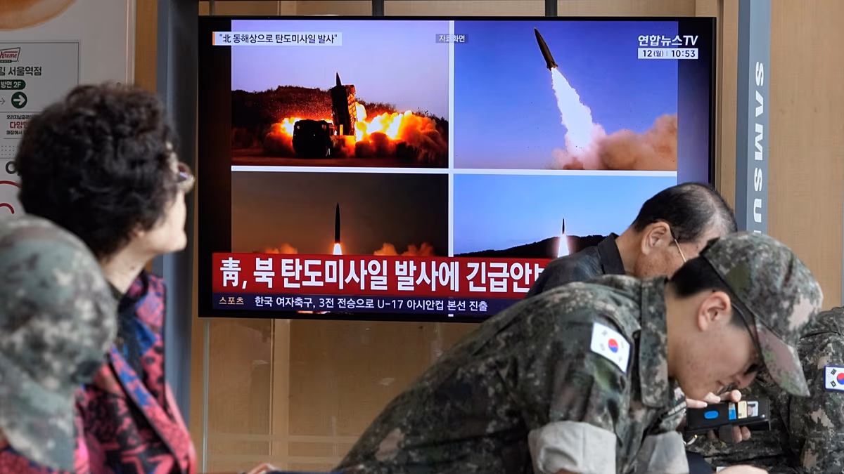 La Corée du Nord tire "plusieurs missiles balistiques" sur la mer du Japon, selon l'armée sud-coréenne