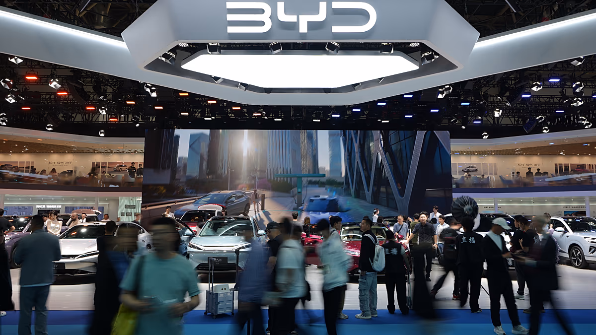 Le constructeur automobile chinois BYD envisage d'ouvrir une usine en France