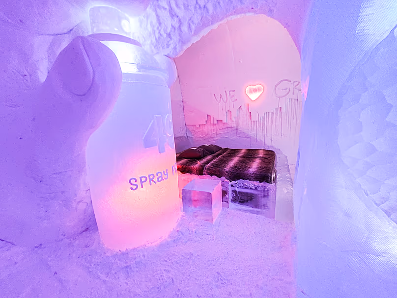 Une suite à l’Arctic Snowhotel