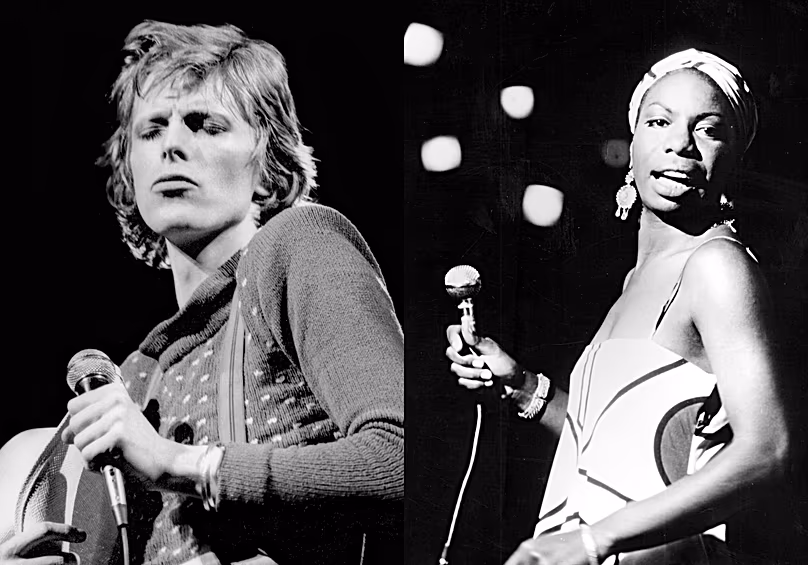 David Bowie et Nina Simone