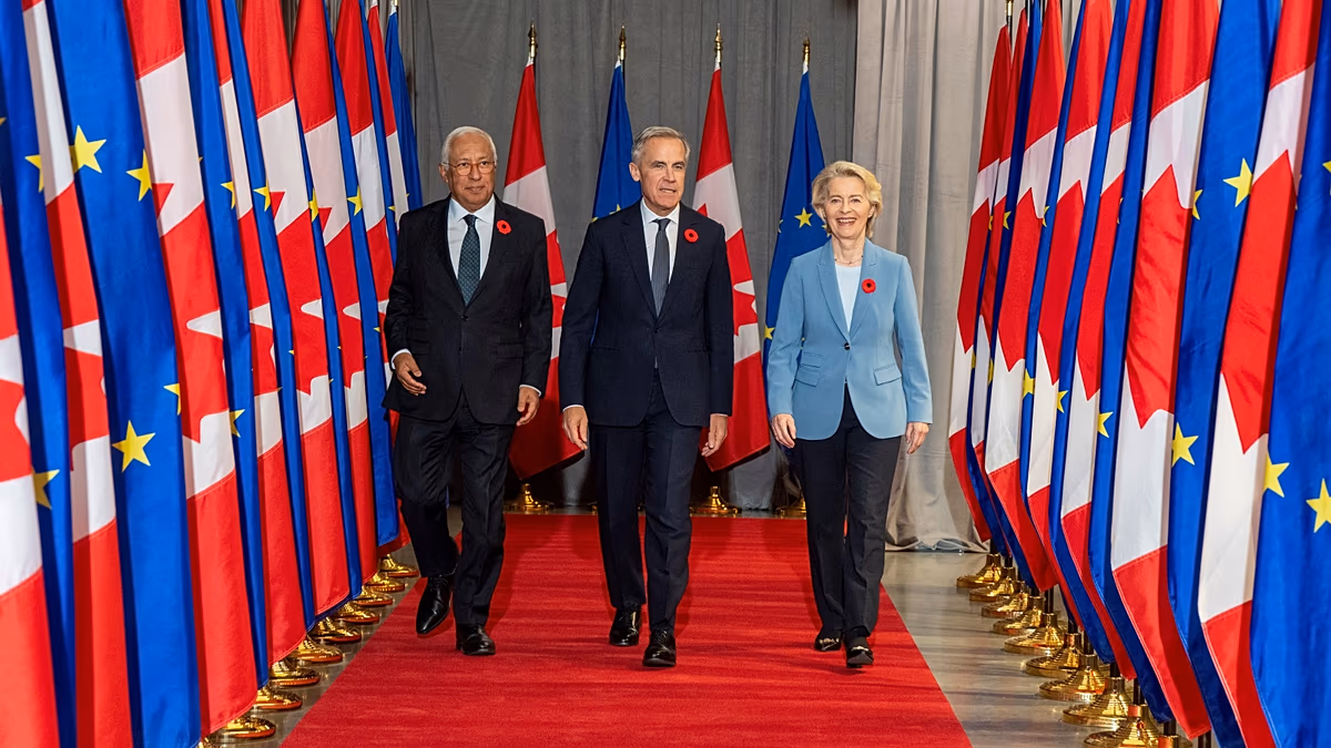Le Canada vise à devenir le premier « membre associé » de l'UE d'ici juin 2027, selon Carney