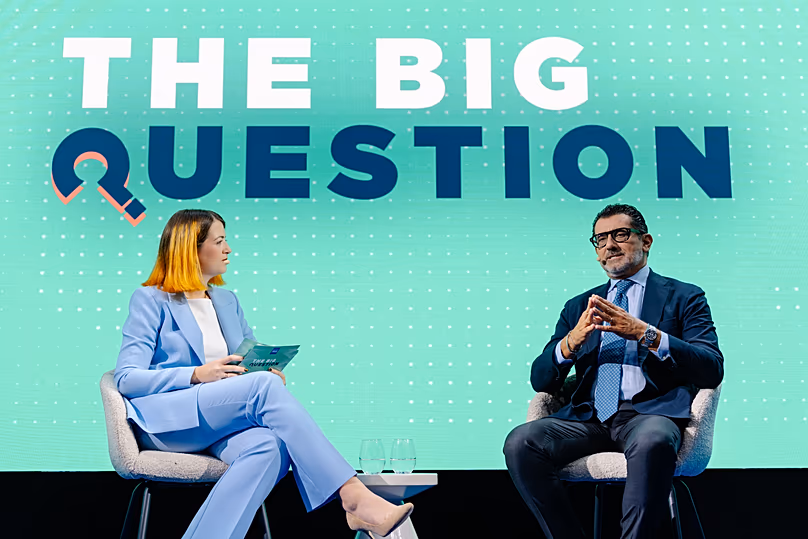 Gianni Onorato, PDG de MSC Croisières a rejoint Hannah Brown sur The Big Question