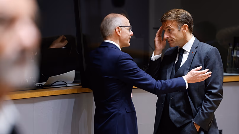 Les dirigeants de l'UE au sommet de Bruxelles.