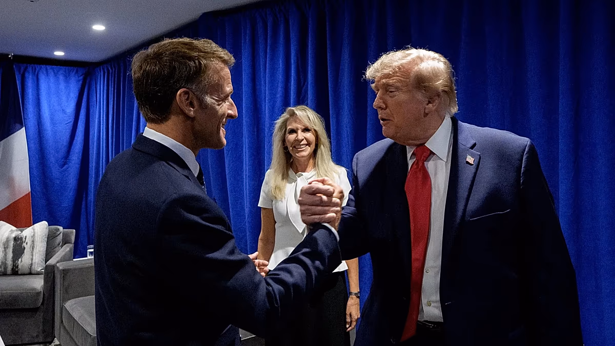 Le président français déclare que les discussions avec Trump sur la mer Rouge et l'Ukraine ont été "constructives"