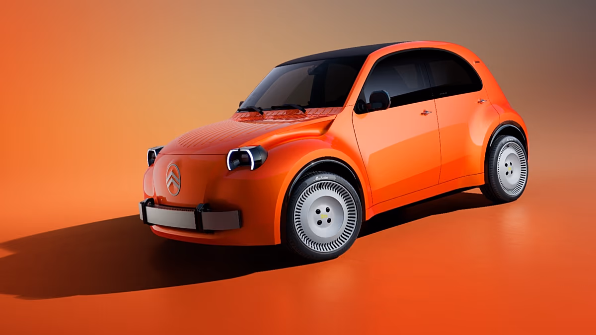 L'emblématique 2CV de Citroën revient en modèle 100% électrique