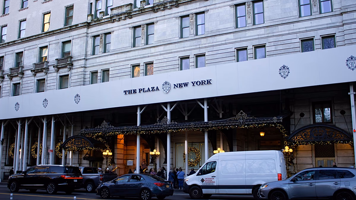 L'hôtel emblématique de New York, The Plaza, fermera ses portes pendant quatre ans pour travaux de restauration