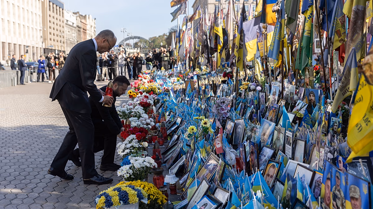 Merz et Mathernová envoient un message à Moscou depuis Kiev