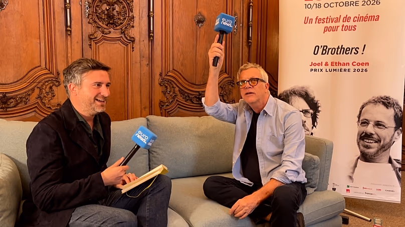 Euronews Culture's David Mouriquand with Todd Haynes