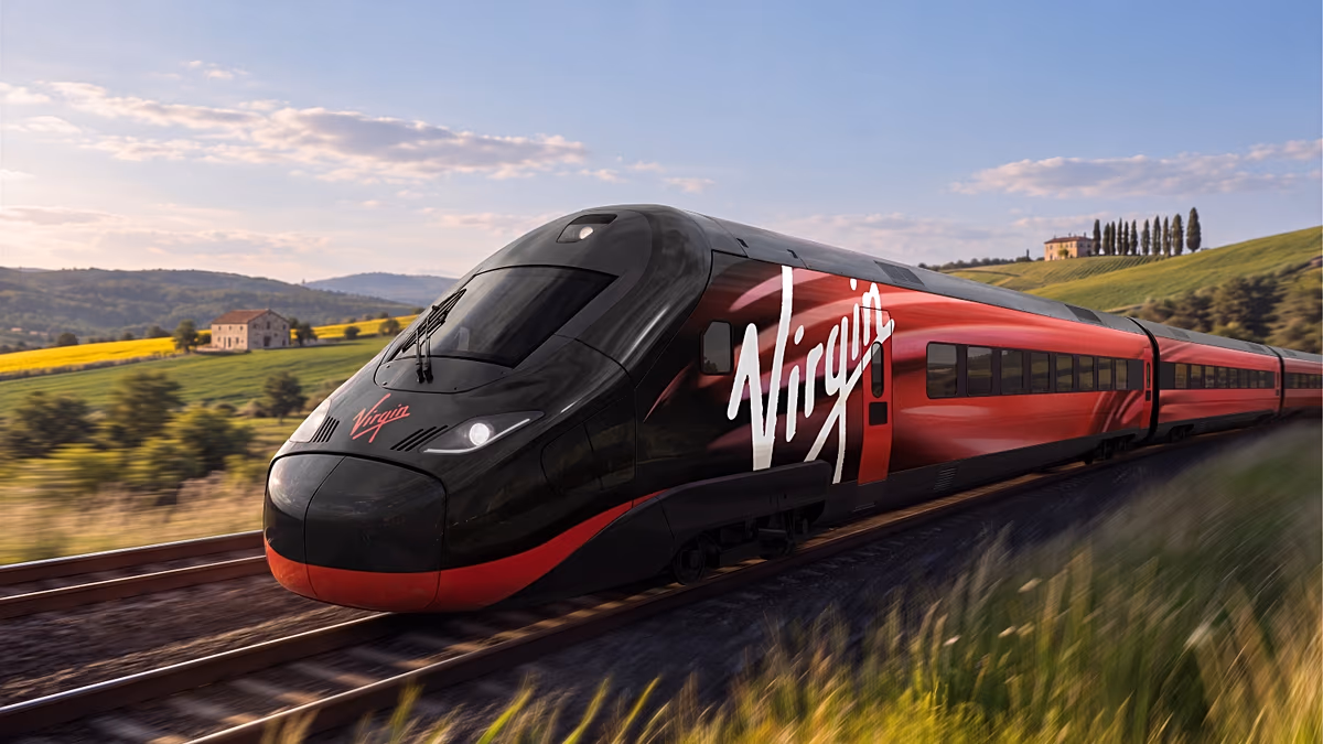Virgin dévoile de nouveaux modèles de trains et des plans pour un service transmanche reliant Londres et l'Europe à partir de 2030